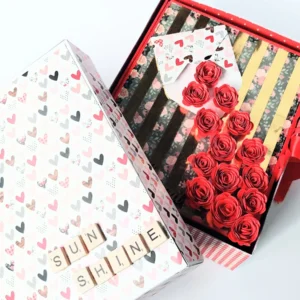 the red flower album with box
