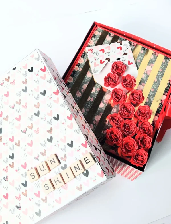 the red flower album with box