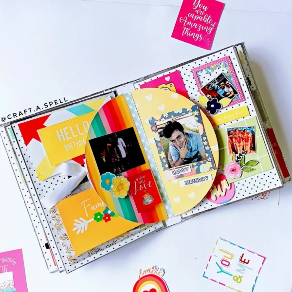 big birthday scrapbook 3