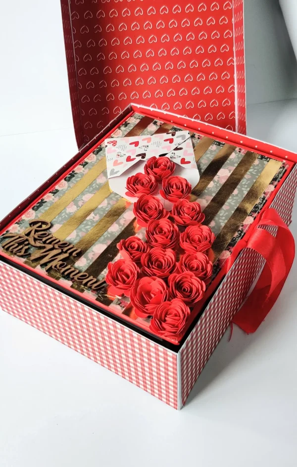 the red flower album with box
