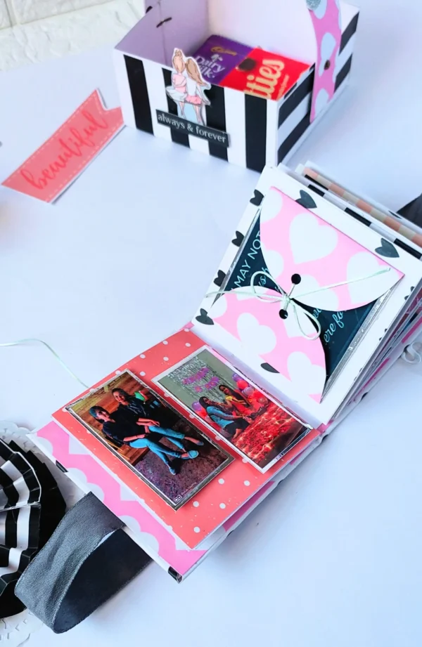 celebration basket scrapbook hamper 3