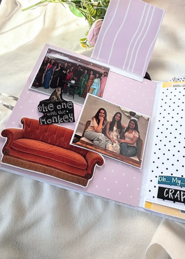 friends theme scrapbook
