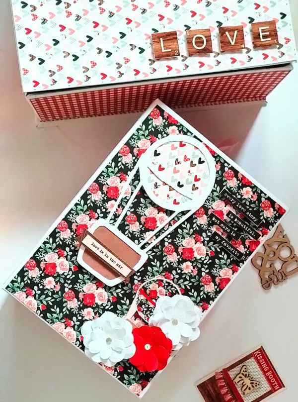 The Big Balloon Album with Box - Red