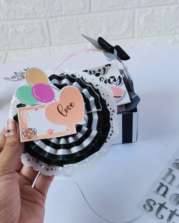 celebration basket scrapbook hamper 4