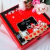 the red hamper box