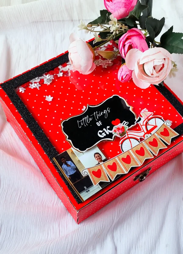 the red hamper box