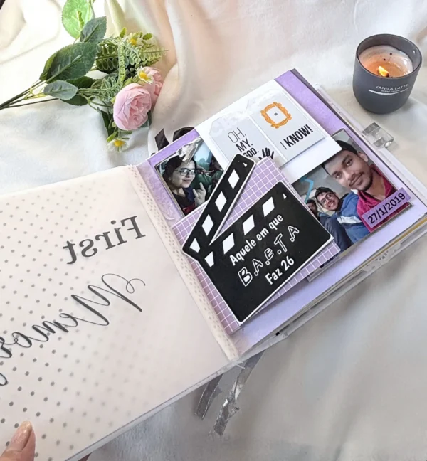 friends theme scrapbook