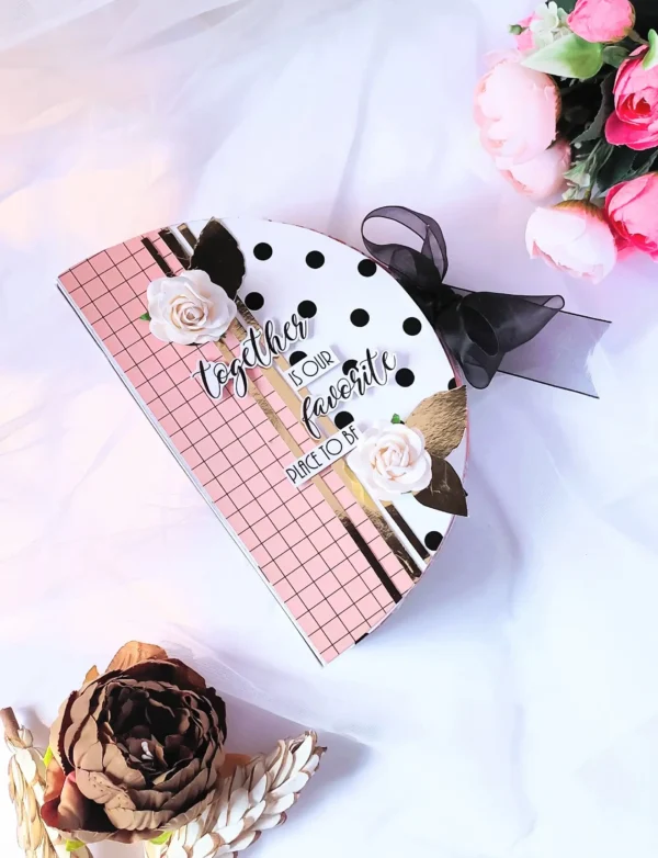 Pinkilicious Semi-Circle Scrapbook 2.0
