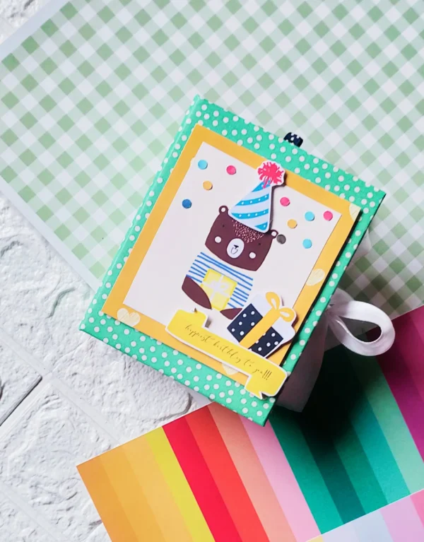 Birthday Ring-Bound Scrapbook